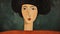 Upside Down Minimalism: Abstract Painting Of A Woman By Amedeo Modigliani