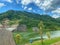 Upstream View of the Tugu Dam, Trenggalek, Indonesia