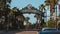Uptown Altamonte entrance sign over road in Altamonte Springs Florida