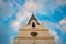 Upward, aesthetically pleasing view of Dutch Reformed church in Stellenbosch.