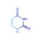 Uracil chemical formula