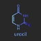 Uracil chemical formula