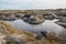 Ural Mars, a landmark in the Sverdlovsk region in Russia Sand