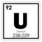 Uranium chemical element