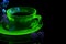 Uranium Glass Teacup