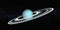 Uranus planet with ring