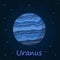 Uranus It the third-largest planetary radius and fourth-largest planetary mass in the Solar Syste