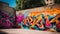 Urban Artistry Graffiti Wall