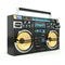 Urban boombox tape recorder 80s