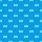 Urban bridge pattern vector seamless blue