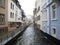 Urban canal, Freiburg, Germany