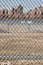 Urban Chain Link Closeup Abstract Texture Background