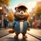 Urban Chic: A Photorealistic Cartoon Movie Starring A Stylish Bear