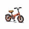 Urban And Edgy Clipart Drawing Of An Orange Children\\\'s Bicycle