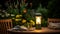 Urban Energy: Soft Mist Garden Table With Atmospheric Lighting