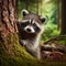 Urban Explorer - Raccoon\\\'s Mischievous Ventures in City Nooks