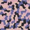 Urban geometric camo seamless texture. Camouflage pattern in purple colors.