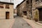 URBAN LANDSCAPE OF THE CITY OF SOLDEU IN AUTUMN IN ANDORRA