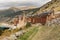 URBAN LANDSCAPE OF THE CITY OF SOLDEU IN AUTUMN IN ANDORRA