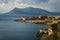 Urban landscape with seaview in Loutra Edipsou, Evia, Greece