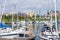 Urban mooring of boats in Copenhagen, Denmark