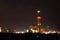 Urban Power plant at night