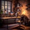 Urban Rustic Workspace: Combining Style and Functionality