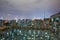 Urban scene of crowded apartment block in shanghai