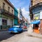 Urban scene in a well known street in Havana