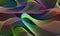 Urban seamless pattern of iridescent chaotic lines