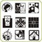 Urban services - Set of vector icons