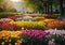 Urban Spring Splendor: Vibrant Flowers in the City