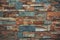 Urban stone wall texture background