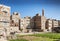 Urban vegetable garden in sanaa city yemen