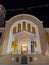 Urban view of Taxiarches church in Kalamata, Greece. It is the largest sacred temple in the town and the Metropolis of Messinia