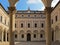 Urbino duke\'s palace courtyard