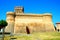 URBISAGLIA, ITALY - CIRCA JULY 2019: Fortress of Urbisaglia