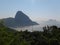 Urca view mountain Sky and Sea in Duque de Caxias Fort Leme Rio de Janeiro Brazil Landscape