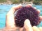 Urchin in hand