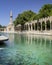 Urfa Holy Lake with sacred fish in Golbasi Park