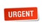 urgent sticker