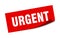 urgent sticker.