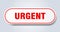 urgent sticker.