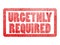 Urgently required text label stamp for job search finder.