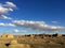 Urho Ghost City at sunset, Xinjiang China