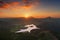 Urkulu reservoir in Basque Country