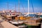 Urla, Tyrkey, waterfront views, stone slope, yachts