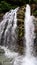 The Urlatoarea waterfall in Bucegi