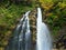 Urlatoarea Waterfall landscape, Busteni, Romania, Transylvania