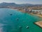 Urlaub in Spanien, Blick auf Bucht von Calpe (Alicante)